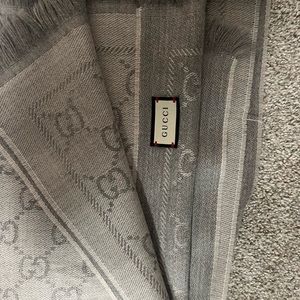 Gucci fringe scarf